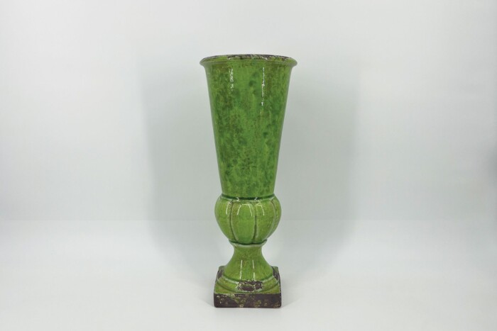 Antique Large Green Vase