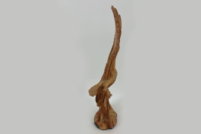 Eagle Wooden Statue - Image 3