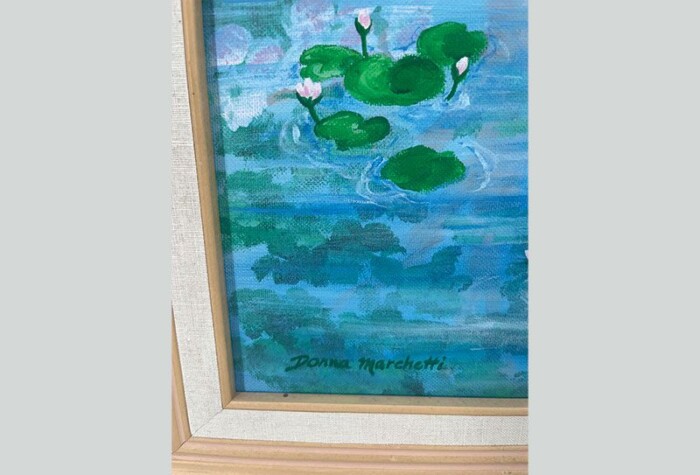 Home Frog Scene Oil - Image 2