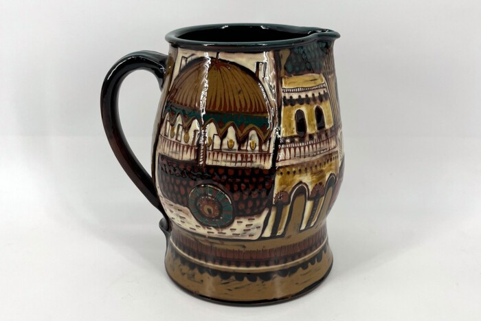 Antique Green Pitcher - Image 2