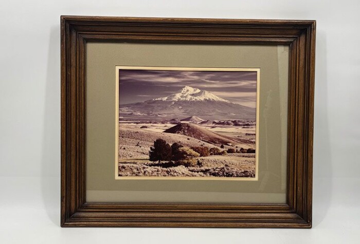 Antique Print of Mt. Shasta