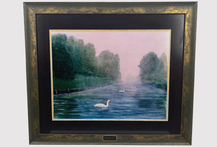 Print of Camelot Swans