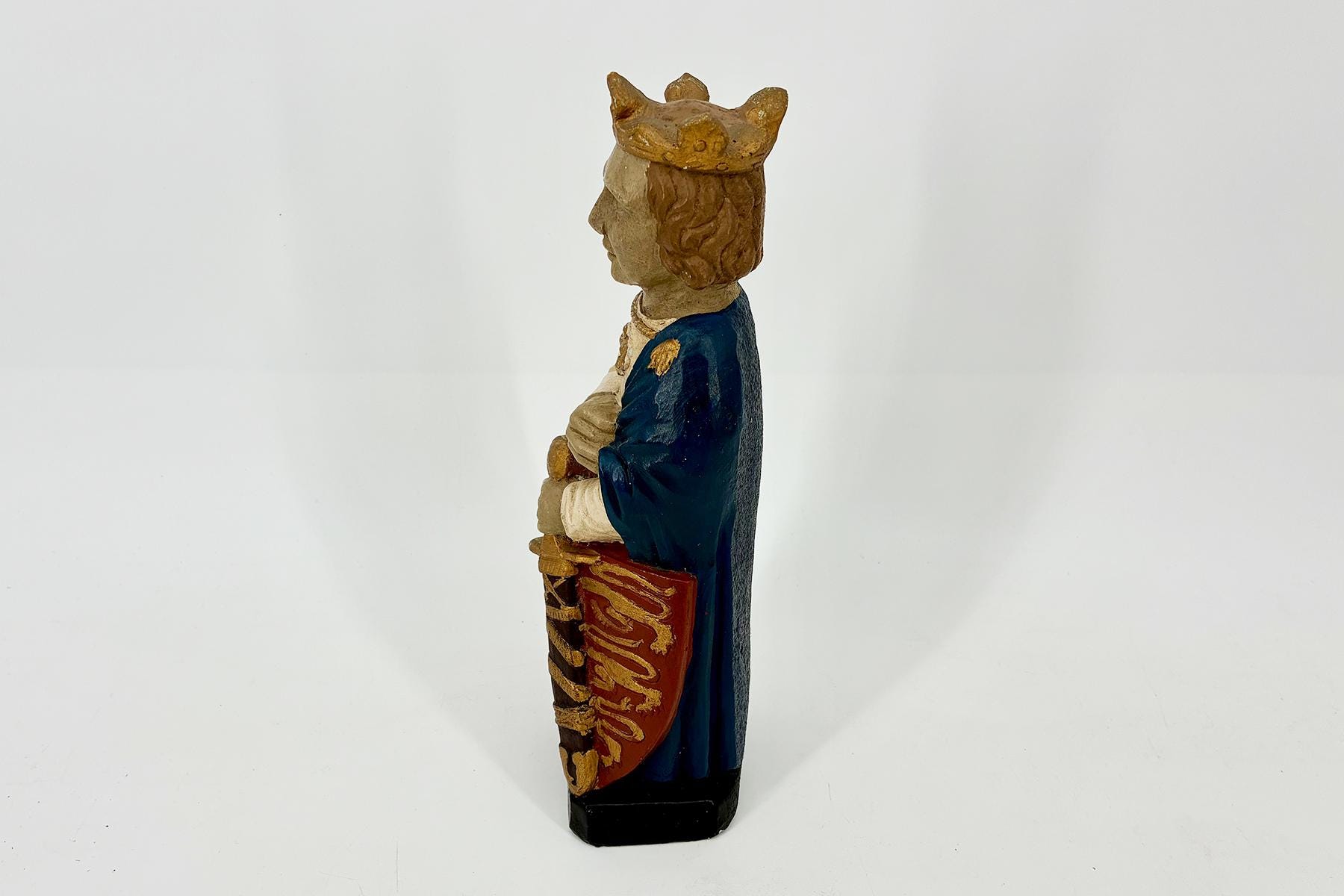 Hand-Painted Royal Figure - Image 3
