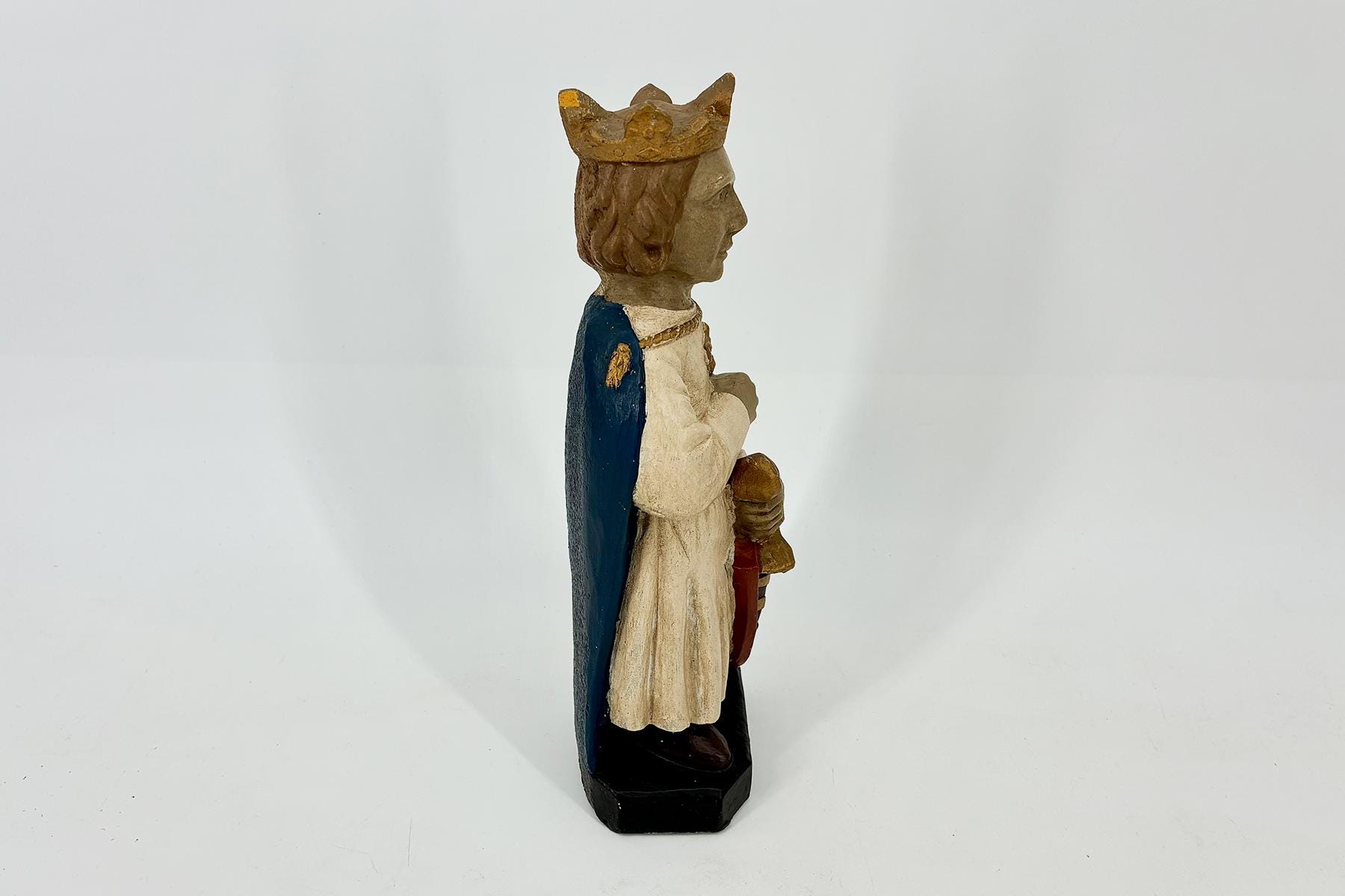Hand-Painted Royal Figure - Image 4