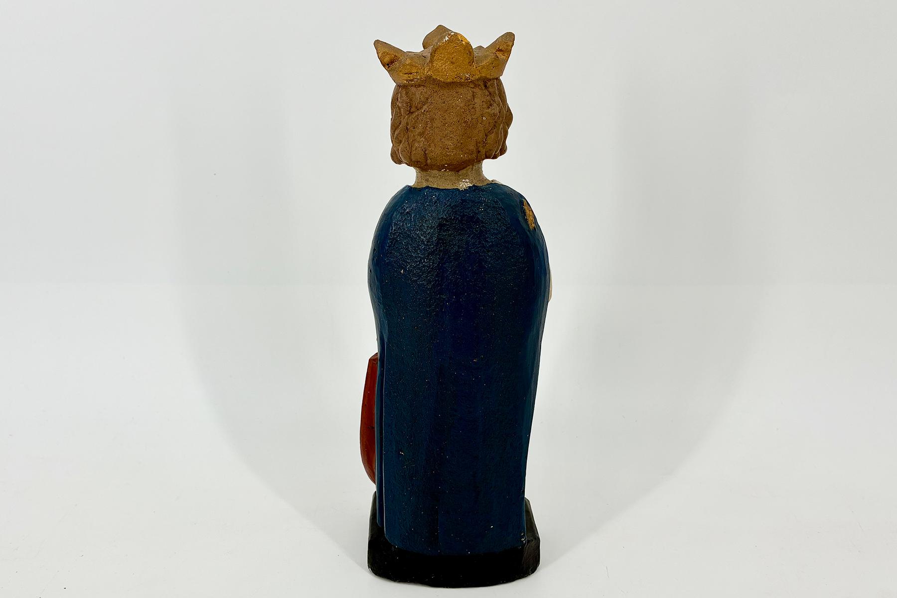 Hand-Painted Royal Figure - Image 5