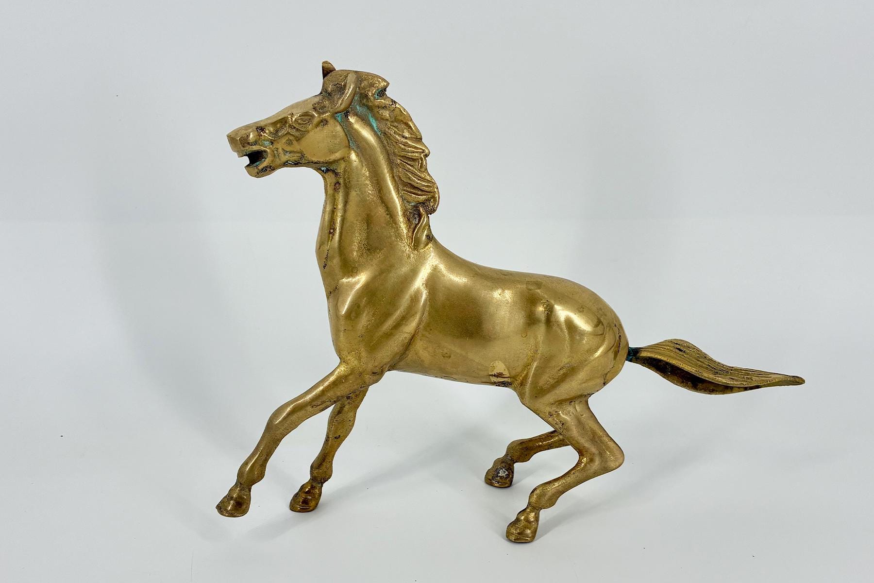 Vintage Brass Statue