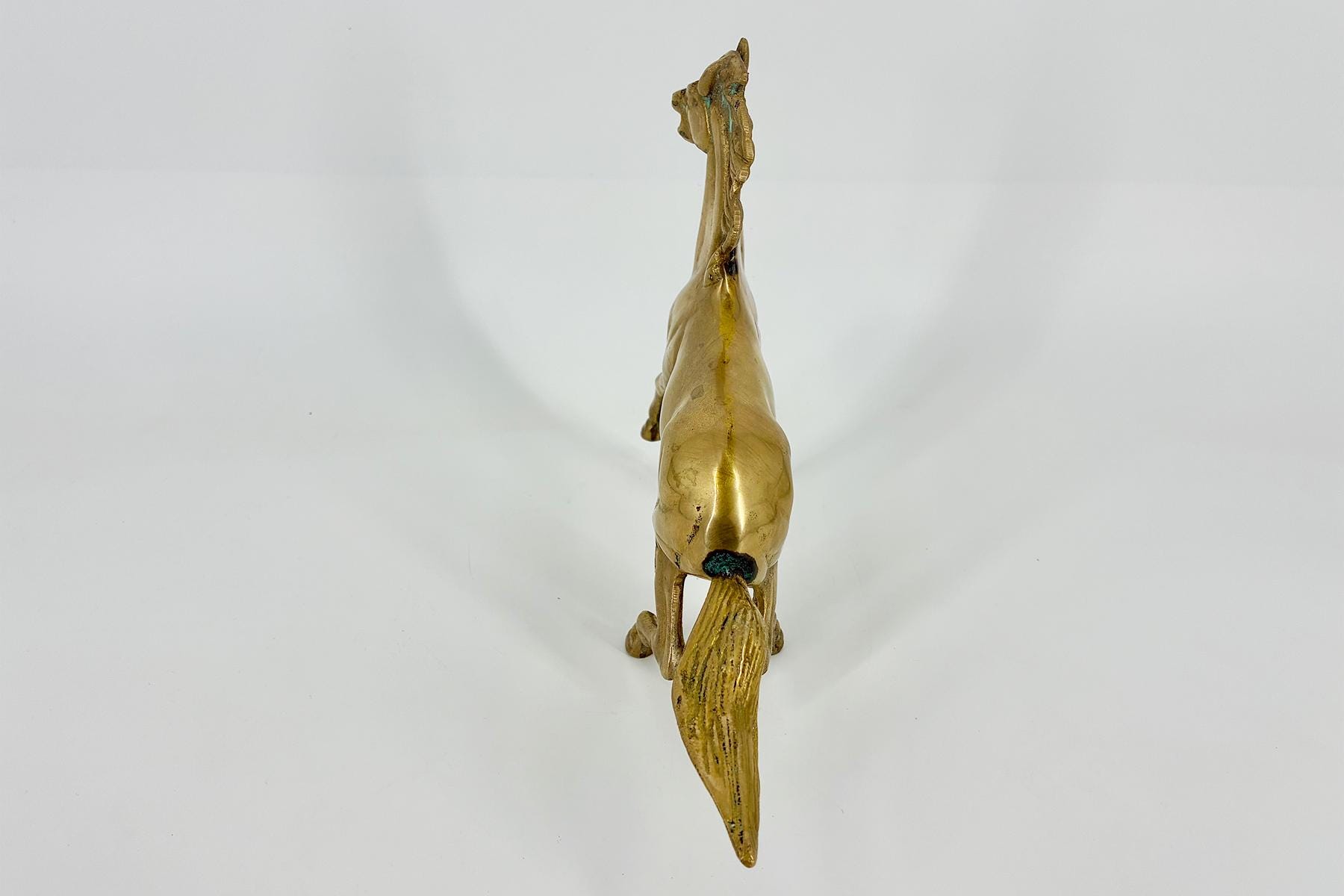 Vintage Brass Statue - Image 5