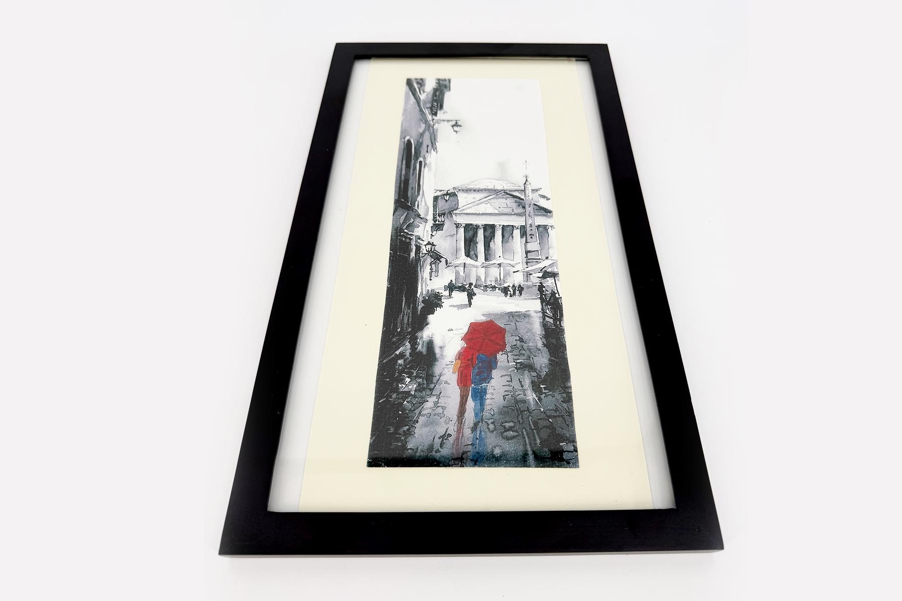 Hand-Painting of The Pantheon, Rome, Italy - Image 4