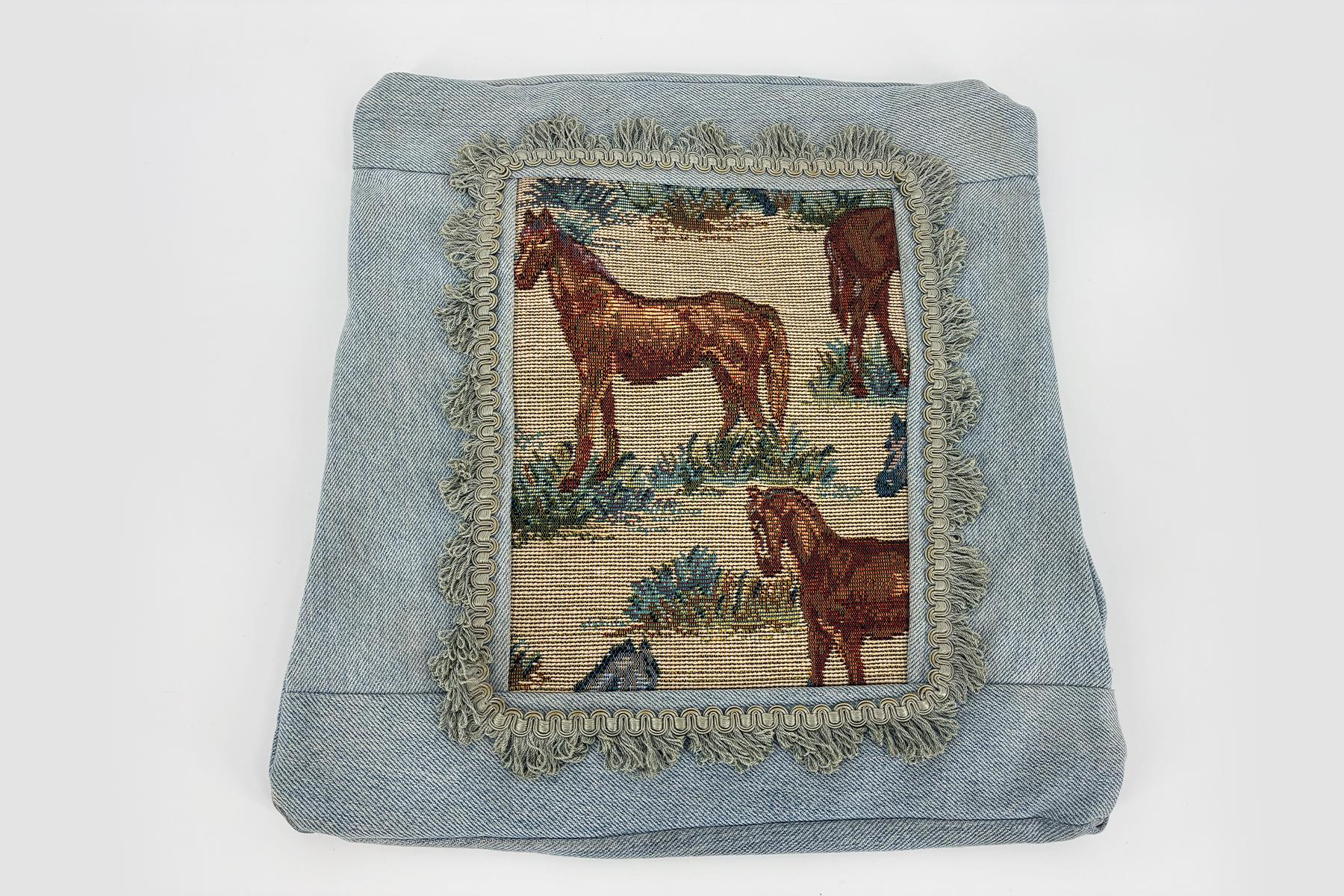 Vintage Handmade One-Of-A-Kind Pillow Cover