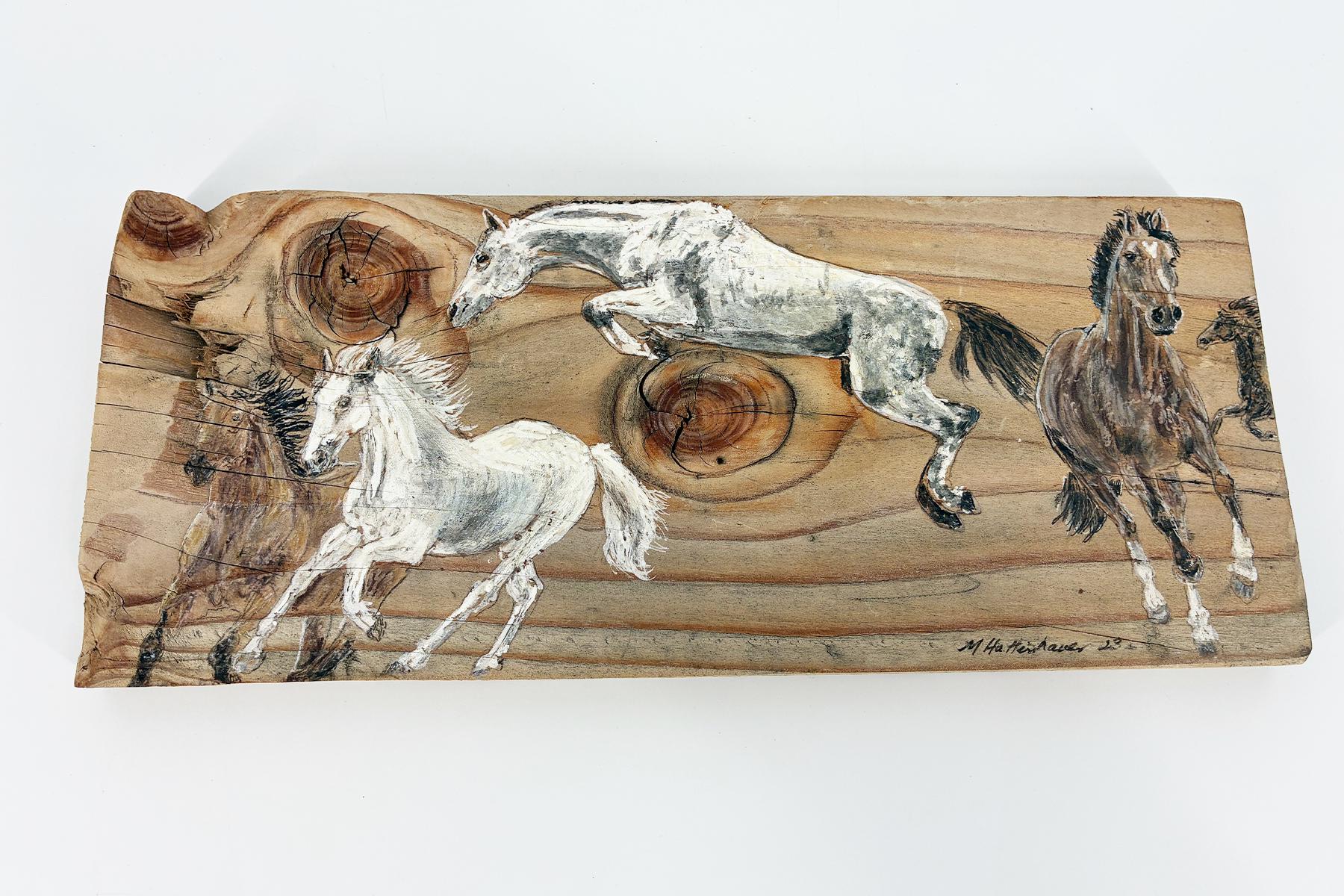 Original Handmade Horse Painting