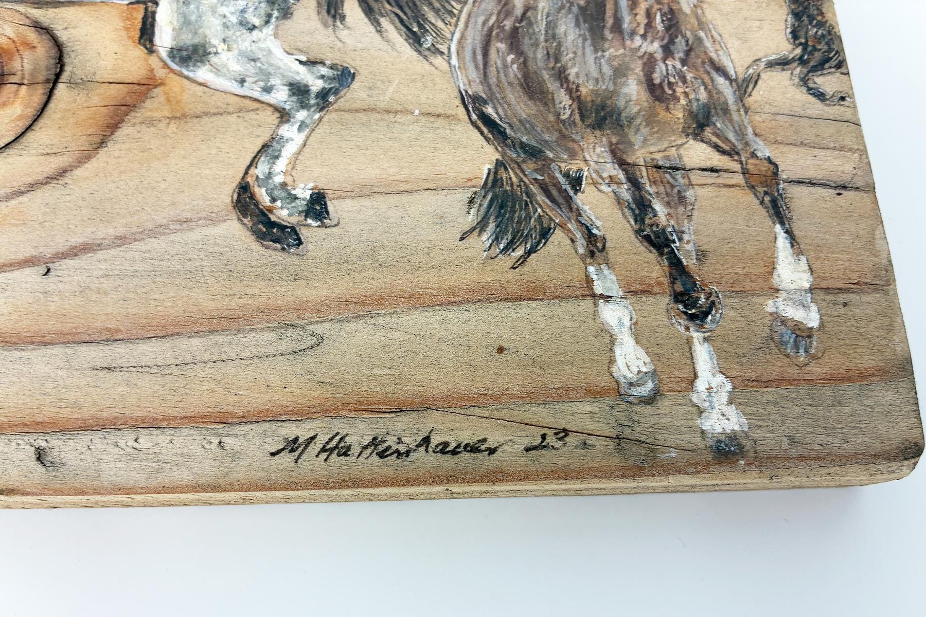 Original Handmade Horse Painting - Image 2